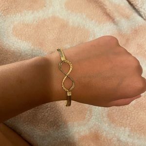 Ronaldo Gold and Silver Infinity Bracelet